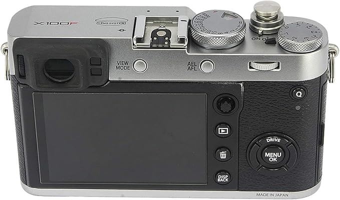Haoge Metal Shutter Release Button for Fujifilm XE4 X-E2 X-E2S X-E3 X-T5 X-T3 X-T10 X-T20 X-Pro1 X-Pro2 X100 X100T X100S X100F and Leica M10 M240P Camera Accessories Convex Surface Silver