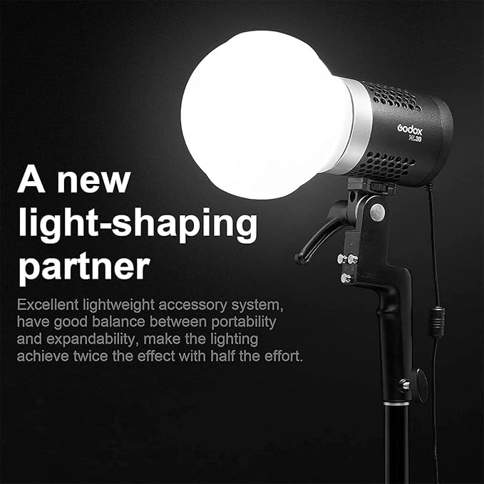 Godox Diffuser ML-CD15 Flash Diffuser Kit - Portable and Versatile Lighting Accessories for Round and Square Speedlights