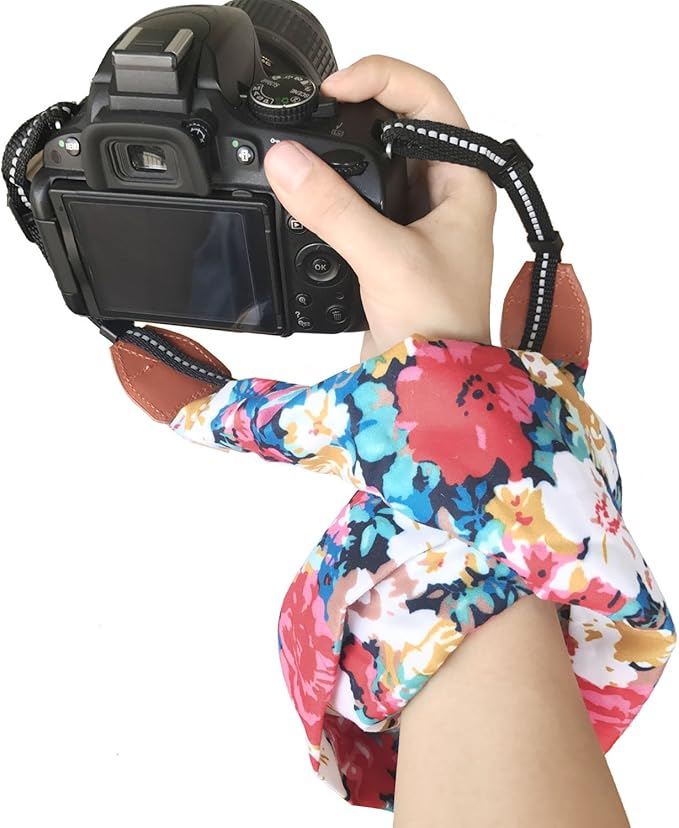 Alled Camera Neck Shoulder Belt Strap, Chevron Scarf Vintage Print Soft Coloful Camera Straps for Women/Men for DSLR/SLR/Nikon/Canon/Sony/Olympus/Samsung/Pentax ETC