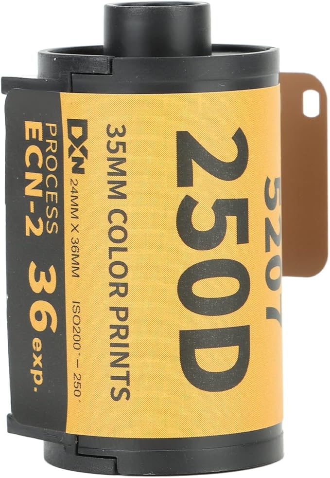 NSXAYIWE 35mm Color Print Film, High Resolution, Wide Exposure Range, High Contrast and Vibrant Colors, ECN 2 Process Color Print Film for Portraits and Action Photography (36 Sheet)