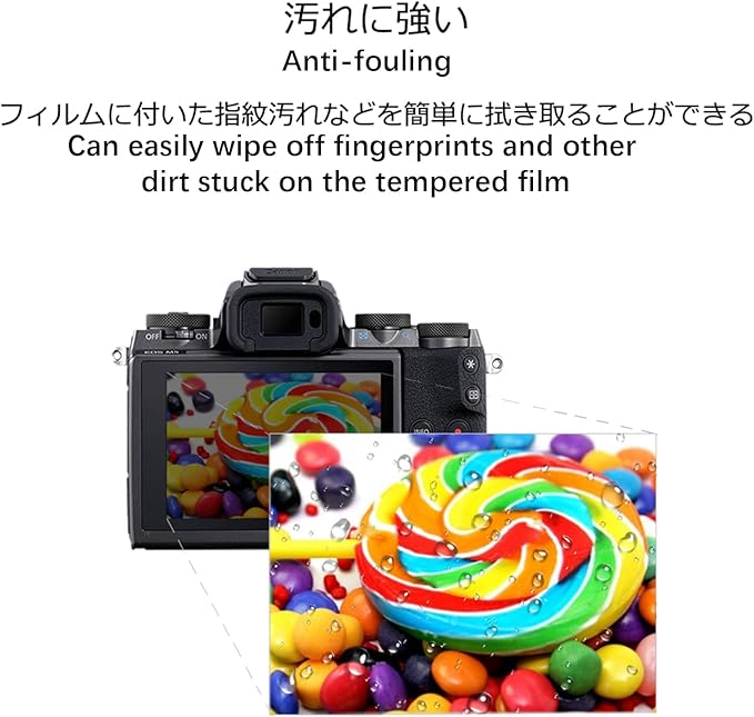 kinokoo Tempered Glass Film for Leica M-Monochrom Crystal Clear Film Leica M Monochrom Screen Protector Bubble-free/Anti-scratch(2 pack)