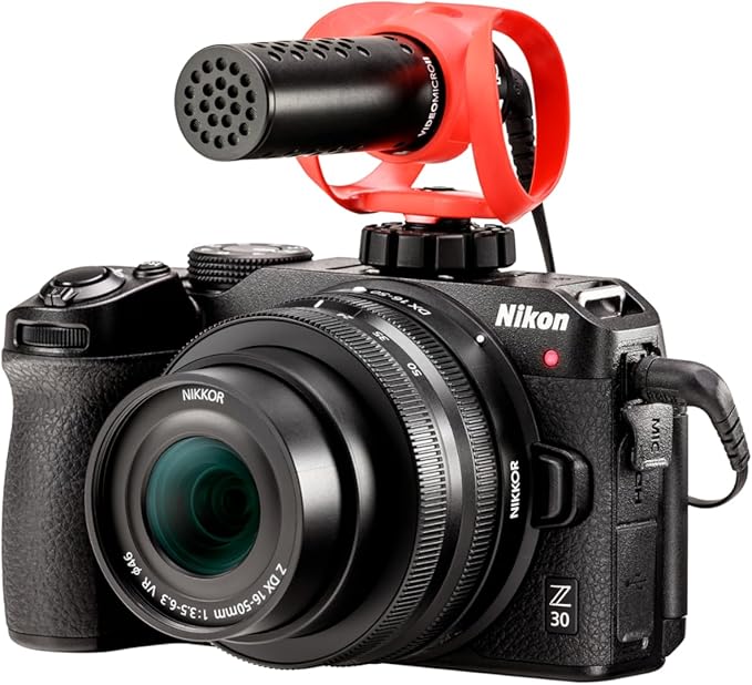 Nikon Z 30 Compact and Lightweight Mirrorless Camera with NIKKOR 16-50mm Lens with Creator's Kit