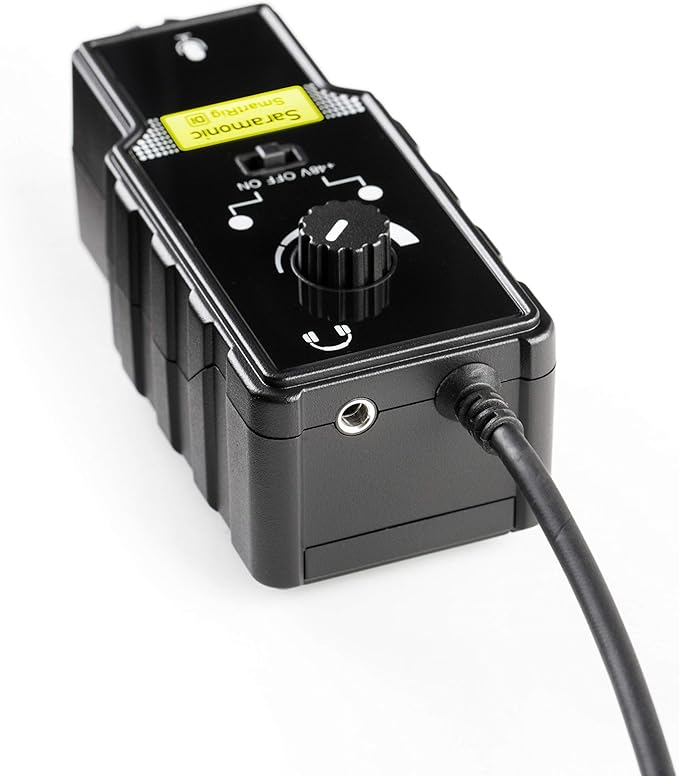 Saramonic Professional Lightning Audio Interface with XLR & 1/4" Inputs for iPhone & iPad (SmartRig DI) (SMARTRIGDI)