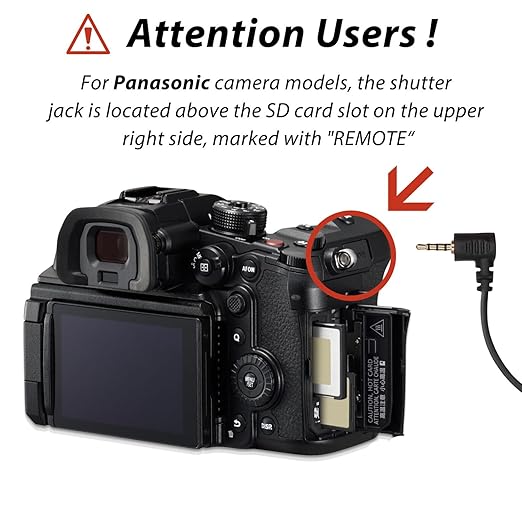 DYTDIEYINGTU RSS-P for DJI Ronin stabilizer Connected to GH Remote Shutter Cable Camera and Video Shutter Release Control Cable s5 s5m2x gh4 gh5 g85 g9 gh6 Connected to sc rs2 rs3/Mini/pro rs4/pro