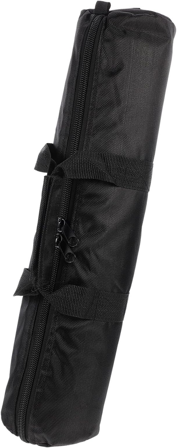 Zerodeko Padded Tripod Carrying Bag 55cm Thick Waterproof Case with Shoulder Strap for Photography Light Stands and Mic Stands, Protective Storage for Camera Accessories and Photo Equipment