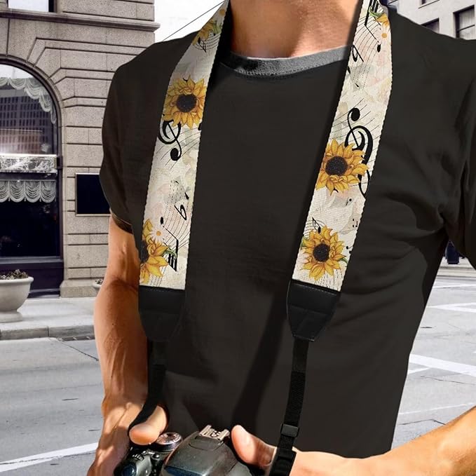 GLENLCWE Camera Strap, Camera Strap for Photographers Neck Strap Replacement Fit Most Cameras