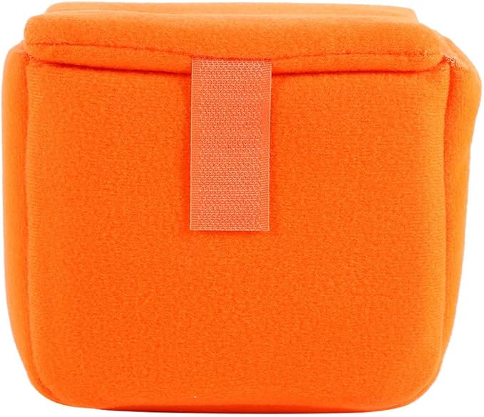 DSLR Camera Bags, Portable Camera Cases Camera Bag Insert Pads Camera Shock Protection Cases Messenger Bags Camera Bags Photography Accessories(orange)