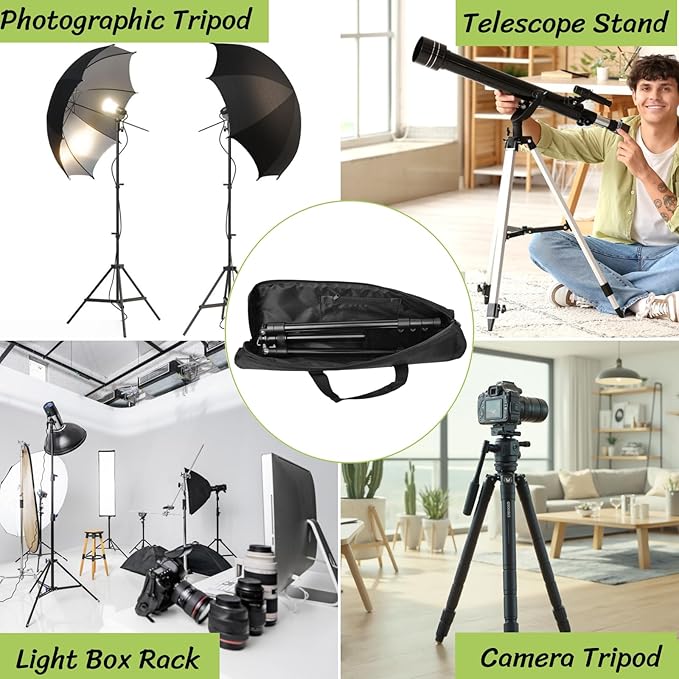 BLIRITEL 35.4 inch Tripod Carrying Case, Heavy Duty Padded Tripod Bag with Shoulder Strap for Light Stand,Monopods,Umbrellas,Softbox,Boom Stands and Photography Accessories (35.4 x 5.12 Inch)