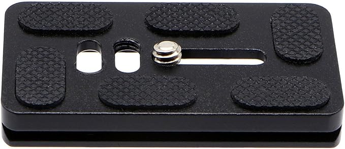 PU-70 70mm Universal Quick Release QR Plate with D-Ring Screw for Tripod Monopod Ball Head DSLR Camera, Arca-Swiss Compatible