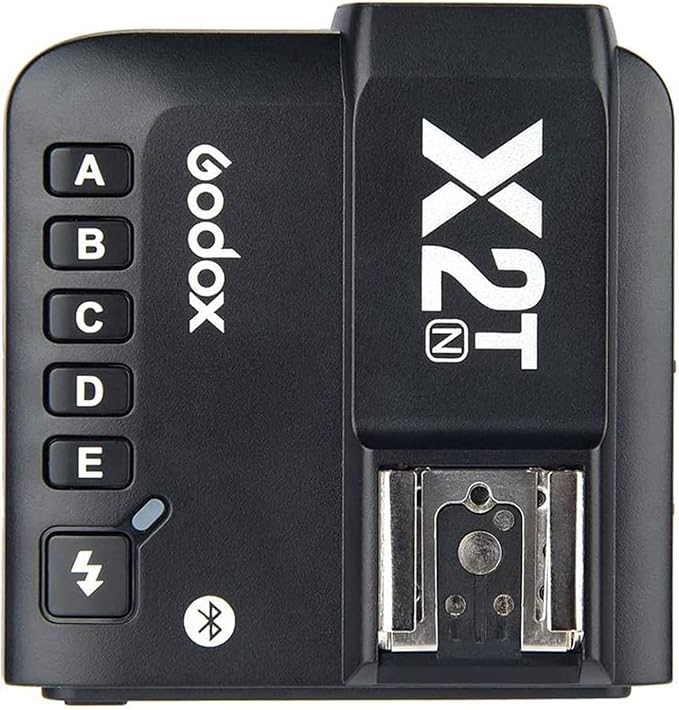 Godox X2T X2T-N Flash Trigger for Nikon, with 2.4G i-TTL HSS 1/8000s Group Function LCD Control Panel Firmware Update, GODOX X2 X2TN X2T N Wireless Flash Trigger Transmitter for Nikon Camera