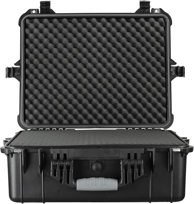 Eylar 20 Inch Protective Large Gun Hard Case Water and Shock Proof With Foam