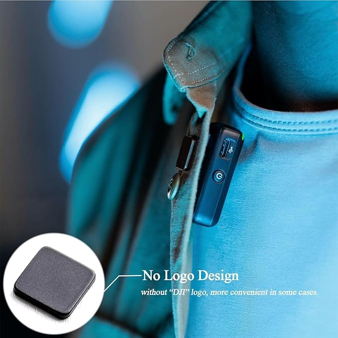 Original for DJI Mic Clip Magnet, Clothes OEM Magnetic Mounting Accessories for DJI Mic/Mic 2/Mic Mini Transmitter Mount Holder-(1 Piece)