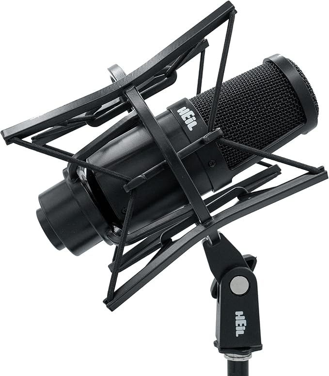 Heil’s PRSM Rugged, Professional-Quality Shock Mount for Home or Studio Use, Video Podcast, Broadcast, Audio Podcast