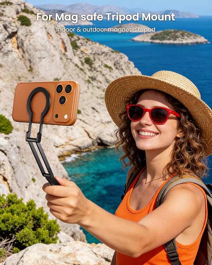 Magnetic Phone Tripod Smartphone Stand for Magsafe Tripod Phone Mount Selfie Stick for iPhone for Magsafe Accessories