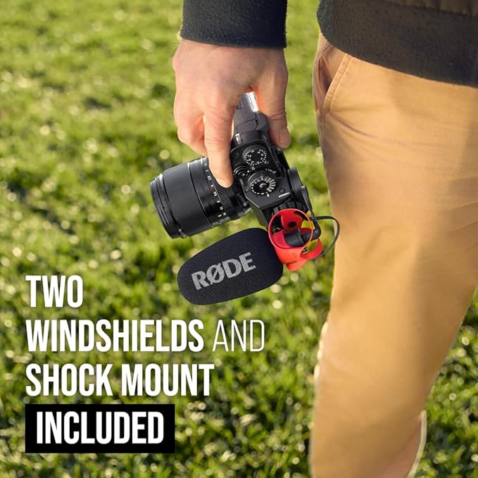 RØDE VideoMicro II Ultra-Compact On-Camera Shotgun Microphone for Recording Audio with a Camera or Mobile Device