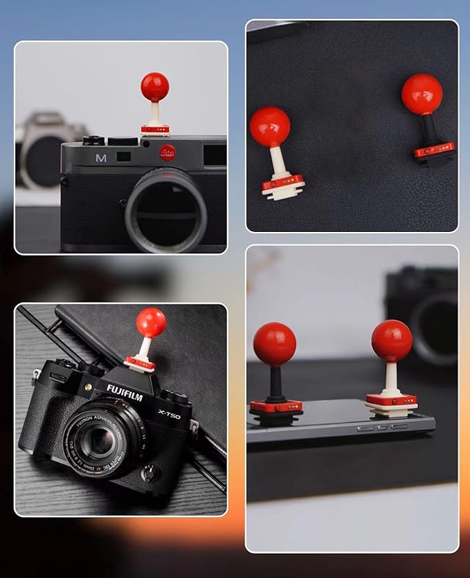 Camera Hot Shoe Cover, Unique Hot Shoe Cap Protector Accessories Compatible with Sony Canon Fuji Nikon Leical Pentax etc