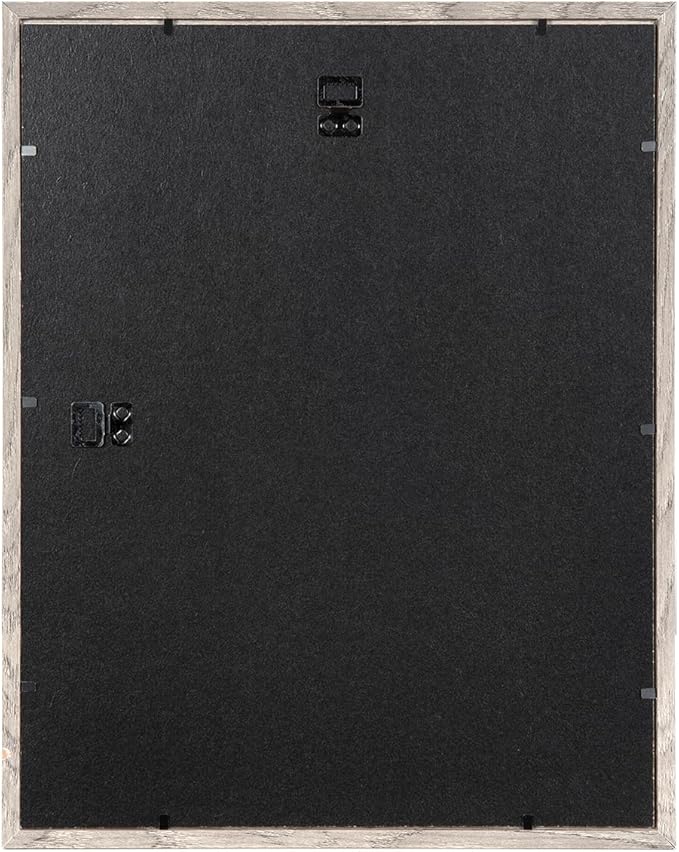 kennethan 11x14 Picture Frame Gray Set of 3, Wooden Poster Frame for Wall Mounting Display for Home, Office,Gallery,Holiday with Photos, Posters, Puzzles