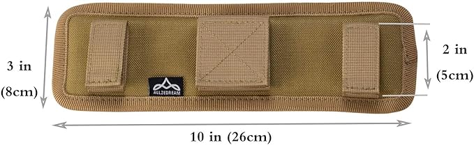 Allzedream Shoulder Strap Pad for Duffel Bag Laptop Guitar Camera