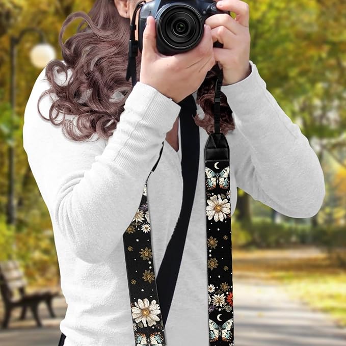 GLENLCWE Camera Strap, Camera Strap for Photographers Neck Strap Replacement Fit Most Cameras