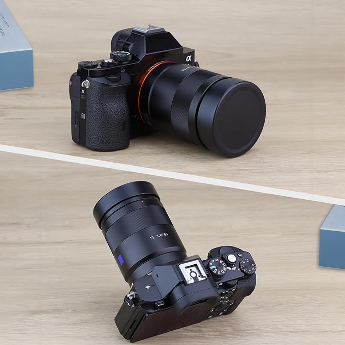 Haoge LH-RX1B Square Metal Bayonet Lens Hood Shade for Sony FE 35MM F2.8 55MM/F1.8 Carl Zeiss Sonnar T* FE 24mm F1.8 ZA E Mount Lens