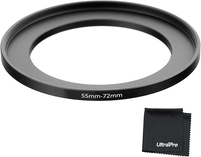 UltraPro Step-Up Adapter Ring 52mm Lens to 72mm Filter Size