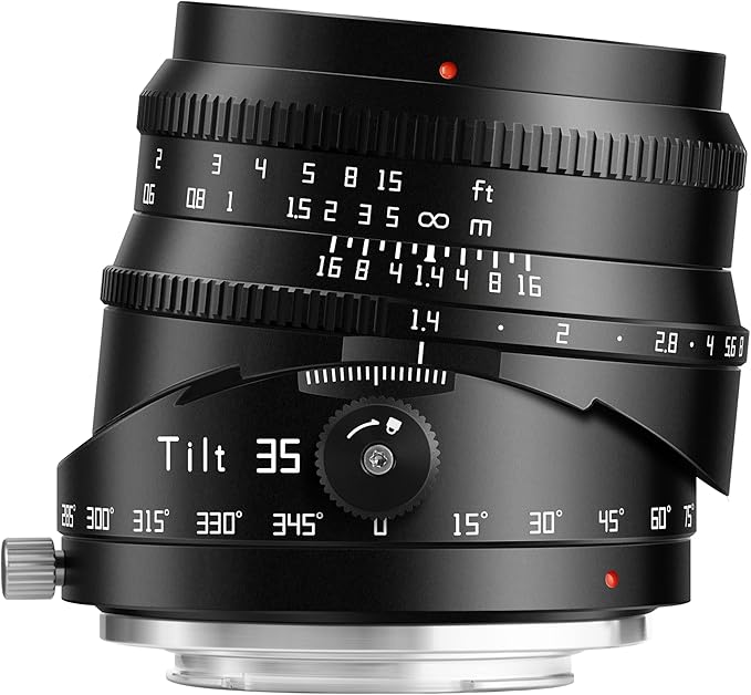 TTArtisan 35mm F1.4 Tilt Manual Lens Large Aperture APS-C Tilt Portrait Lens Compatible with Fuji X Mount Cameras X-A10,X-A2,X-A3,X-A5,X-A7,X-A1,X-A10(for Fuji)