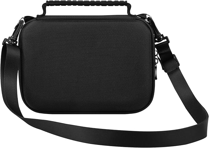 Hard Travel Case for Sony ZV-1F / ZV-1 / ZV-1 II Digital Camera, Protective Cases Bag Fits Vlogger Accessory Kit Tripod and Microphone, Extra Zipper Pocket fit Battery Charger, Black