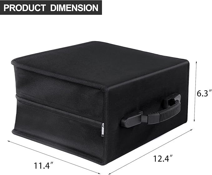 Siveit CD/DVD Binder, CD DVD Case Holder Binder 400 Capacity CD/DVD Wallet Storage Booklet Album Box (White binder, Black)