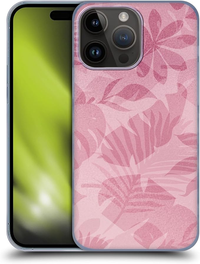 Head Case Designs Officially Licensed LebensArt Tropical Patterns 2 Hard Back Case Compatible with Apple iPhone 15 Pro Max