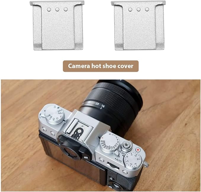 The Lord of the Tools 2Pcs Hot Shoe Covers Replacement Compatible with Fuji X-T4 X-T3 T30 XPRO3 1 X-A2 X-E1 X-E2 X-T1 X-T10 X-T10 X-PRO2X-PRO1X70 GFX 50S Camera Hot Shoe Cover Protector Cap