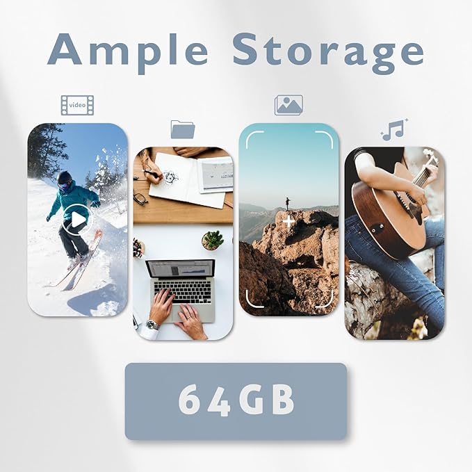 LinkMore 64GB (5 Pack) NR35 USB Flash Drive – USB 3.2 Memory Stick with Cap and Keychain Loop, Up to 70MB/s Read, 10MB/s Write – Plug & Play USB Drive for PC, Mac, TV, Car