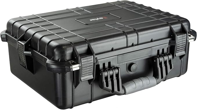 Eylar 20 Inch Protective Large Gun Hard Case Water and Shock Proof With Foam