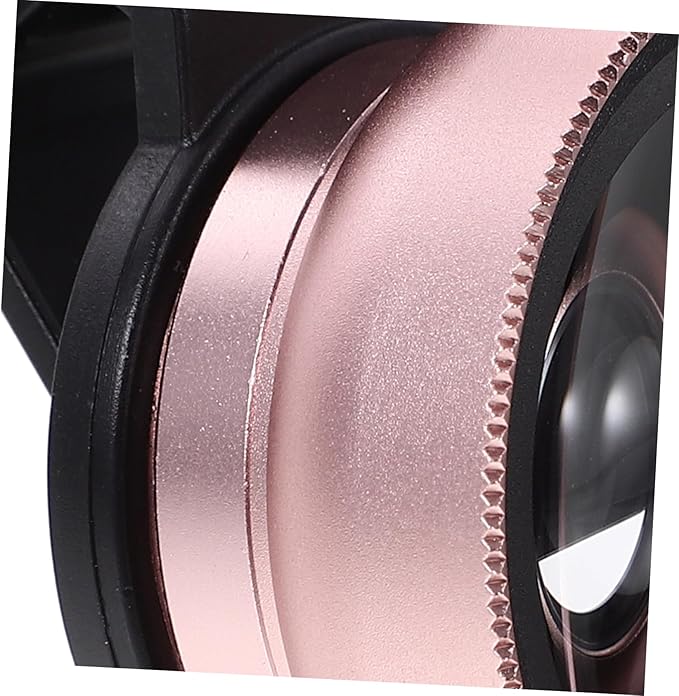 Angoily Clip on Phone Lens Universal Fit for Smartphones High-Definition Macro Wide-Angle Lens 49uv for Eyes Protection