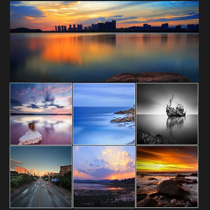 ZoMei 58mm Ultra Slim ND2-ND400 Fader Variable Neutral Density Adjustable Lens Filter Ultra Slim ND Filter Optical Glass