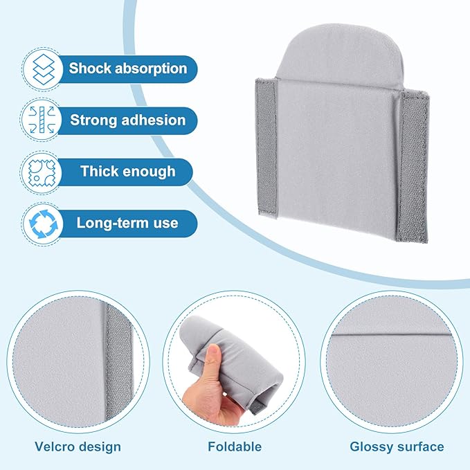 PATIKIL Camera Bag Divider, 2Pcs 6.5"x6.3"x0.55" Shockproof Camera Bag Inserts Separator Pad Protective Lens for Nikon Camera DSLR Protect Bag Organizer Universal Divider Cushion, Gray