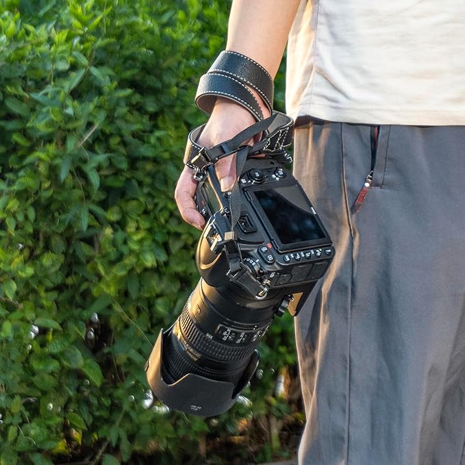 camera shoulder strap, safety tether camera neck strap, micro single PU leather shoulder strap, suitable for various cameras.