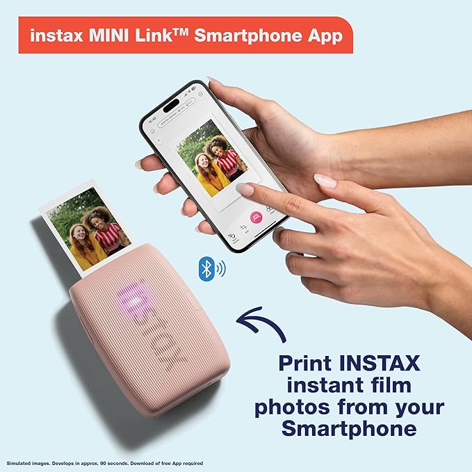 Fujifilm Instax Mini Link 3 Smartphone Printer - Sage Green
