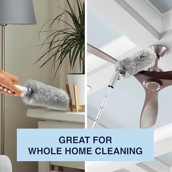 Bona Reusable Duster Refills - 2 Pack - High Performance Dusting System - Microfiber Dusters Remove Dust and Pet Hair for Whole-Home Cleaning