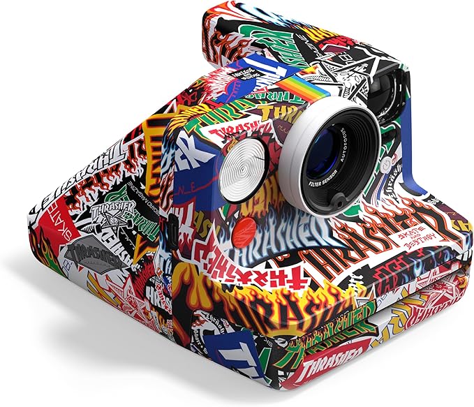 Polaroid Now 3rd Generation I-Type Instant Film Camera - Thrasher Edition - Camera Only No Film (9187)