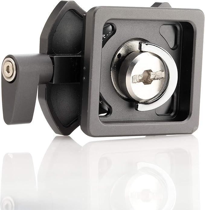 Benro ArcaSmart360 Rotating Adapter Plate – Arca-Swiss & Manfrotto RC2 Compatible, 360° Panorama Rotate, Anti-Twist Quick-Release Adapter (ARCASMART360)