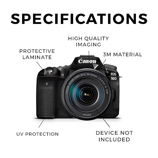 Camera Skin Compatible with Canon EOS 90D Camera (2019) - Deep Space - Premium 3M Vinyl Protective Wrap Decal Cover - Easy to Apply | Crafted in The USA by MightySkins