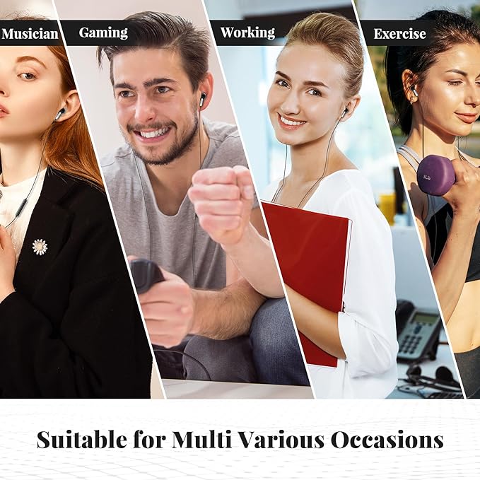 USB C Headphones, Type C Earphones for Samsung S25/ S24 Plus/ S24 Ultra Wired Earbuds with Microphone Volume Stereo in-Ear Control Earphone Compatible for Samsung S23 S22 S21 A54 iPhone 15/16 Pro Max