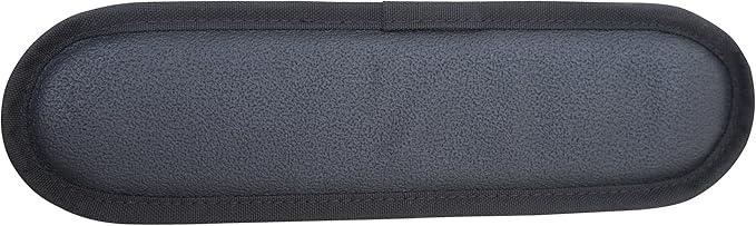 Manhattan Portage Shoulder Pad Hook & Loop Strap with Thick Padding Adjustable 2.5 Inches Wide 1000D Cordura Comfort (Black)