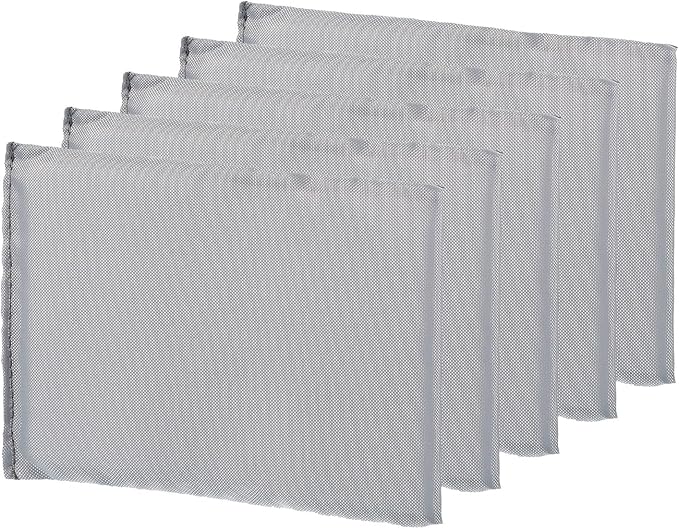 PATIKIL Camera Bag Divider, 5Pcs 6.69"x5.12"x0.39" Shockproof Camera Bag Inserts Separator Pad Protective Lens for Nikon Camera DSLR Protect Bag Organizer Universal Divider Cushion, Gray