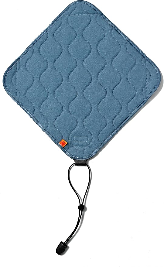 KODAK Camera Wrap Size M 31x31cm - Water-Resistant, Anti-Scratching and Dust-Free Protective Cloth for Mirrorless Camera, Compact Camera, Prime Lens (Steel Blue) [ONE item]