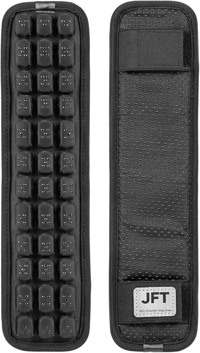 Shoulder Strap Pad of 3D Air Cushion, Backpack Accessories, Non-Slip Shoulder Strap Pad, for Hiking and Camping Bags, Bass Guitar Strap