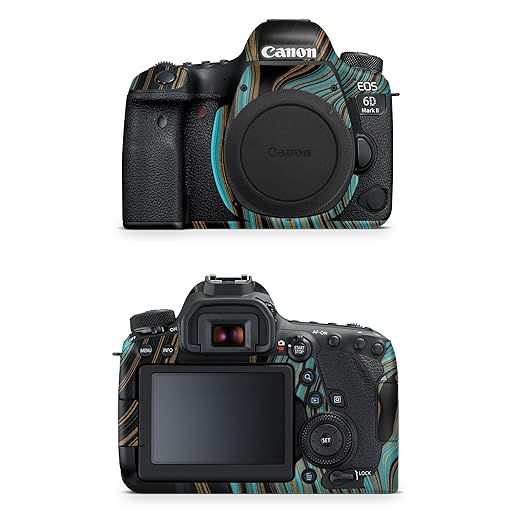 Camera Skin Compatible with Canon EOS 6D Mark II Camera (2017) - Blue Canyon - Premium 3M Vinyl Protective Wrap Decal Cover - Easy to Apply | Crafted in The USA by MightySkins