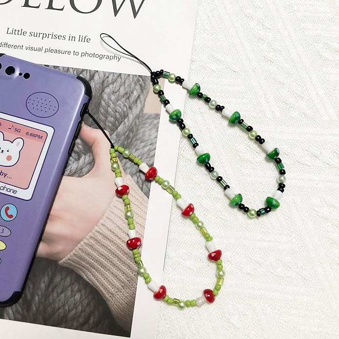 Phone Charm Strap Cute Phone Lanyard Wrist Strap Bracelet Accessories for Digital Camera,Keychain,Bag