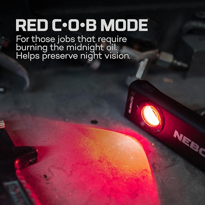 NEBO Slim+ 1200, Powerful and Rechargeable 1200 Lumen Pocket Light