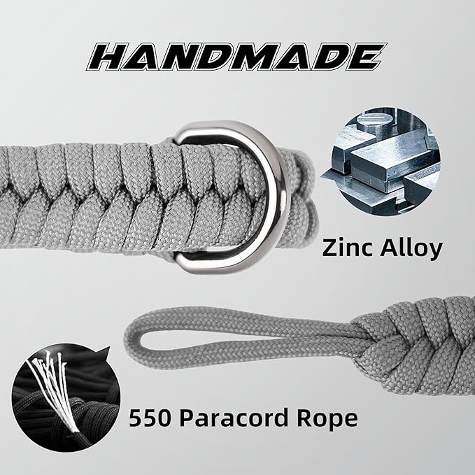 SUNYA Camera Wrist Strap for Photographers Paracord Rope Camera Hand Strap Compatible for DSLR or Mirrorless Camera
